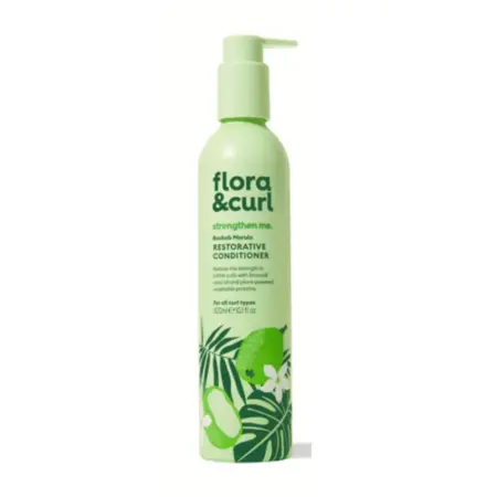 Flora and Curl Baobab Marula Restorative Acondicionador 300ml